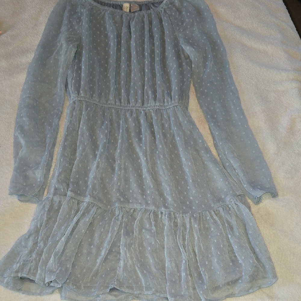 Divided Sz2 Babydoll Dress Fairy Kawaii Girly Vampy Romantic Twilight Rare Find! - Picture 13 of 16